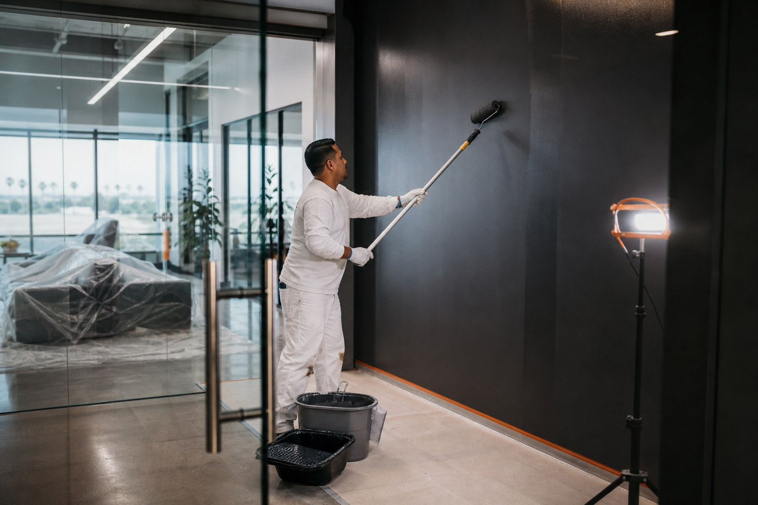 Commercial interior painting