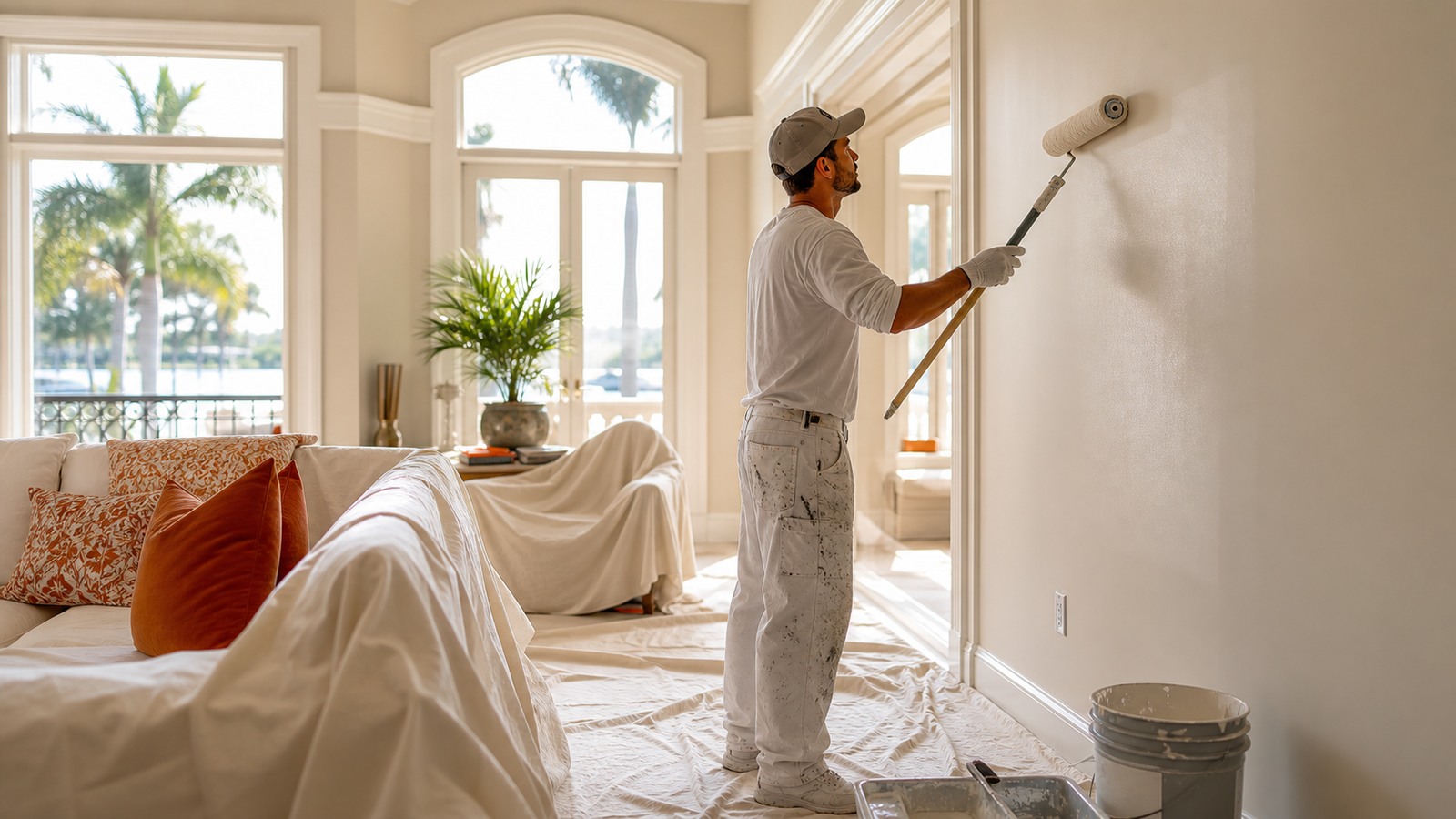 Interior residential painting